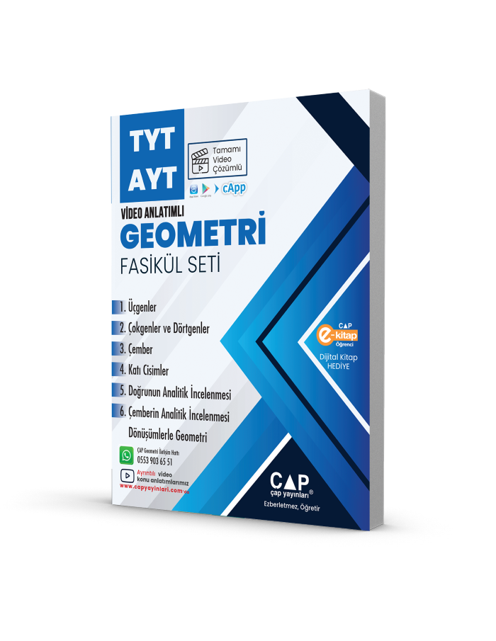 ÇAP YKS TYT AYT SET GEOMETRİ - 2025-26